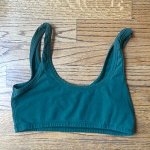 Green ARQ bra size medium wide strap